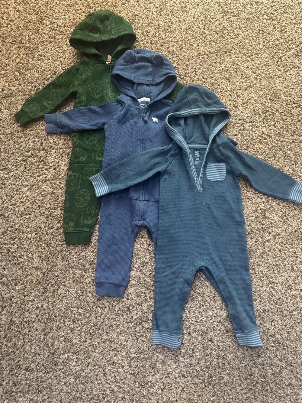 Carter’s Baby Toddler Jumpsuit Coverall Bundle